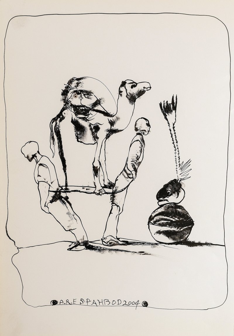 Alireza Espahbod, Untitled, 2004