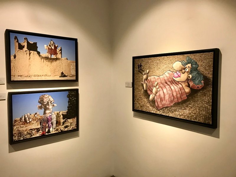 غول های متمدن کمیاب، نمای چیدمان
