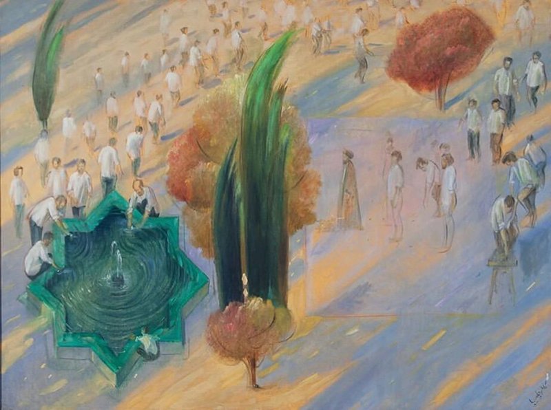 کاظم چلیپا، نمار عید فطر، 1373