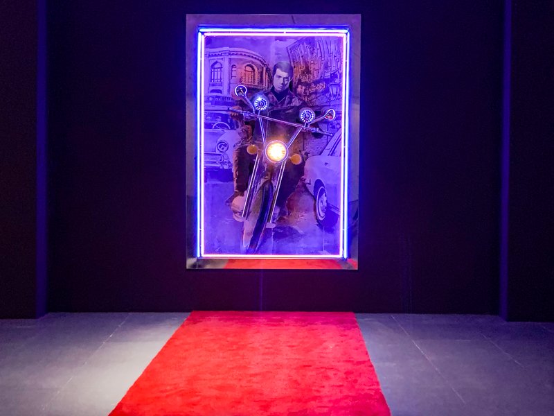 Return of Reza Motori, installation view