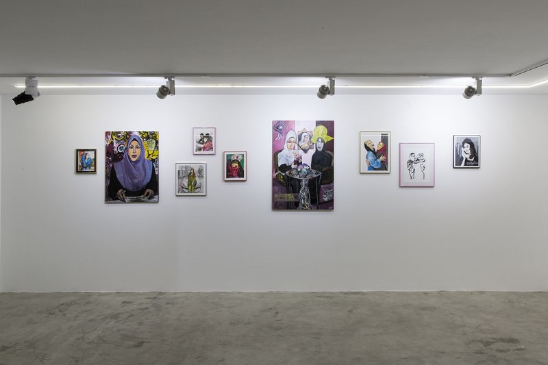 Sisters, installation view