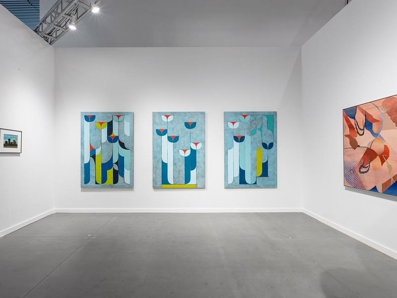 Installation view.