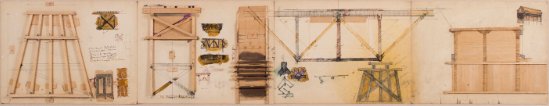 Siah Armajani, Paul Bunyan's Matchsticks, 1968