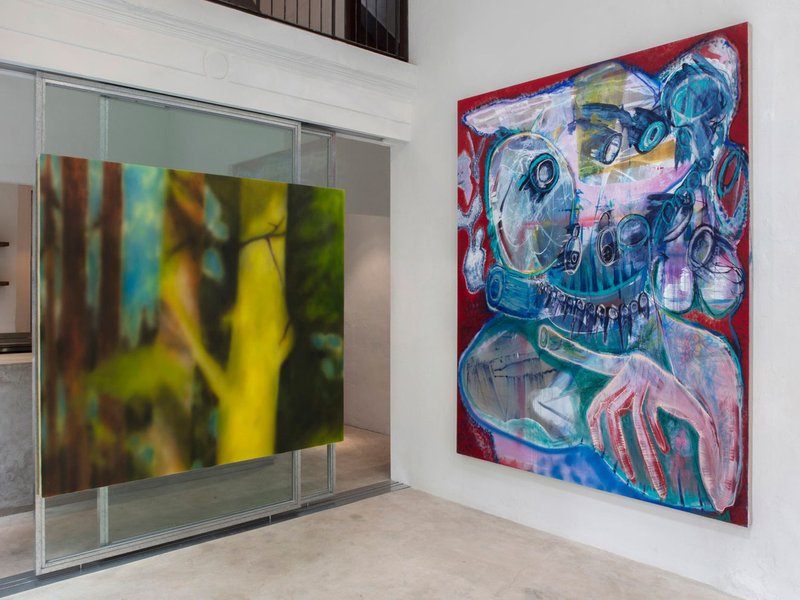 I & The Me, installation view