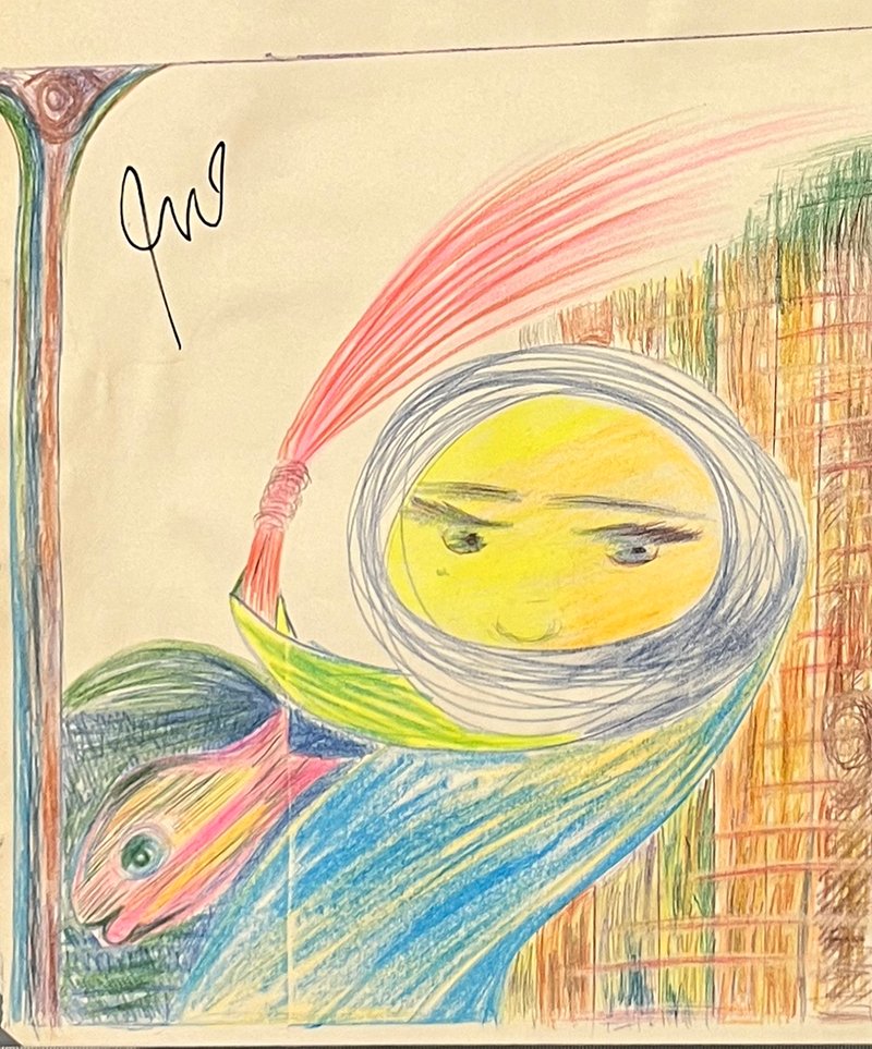 جواد مجابی، بدون عنوان، 1391