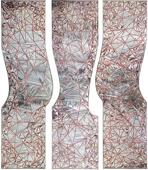 Monir Shahroudy Farmanfarmaian, The Three Graces, 2008