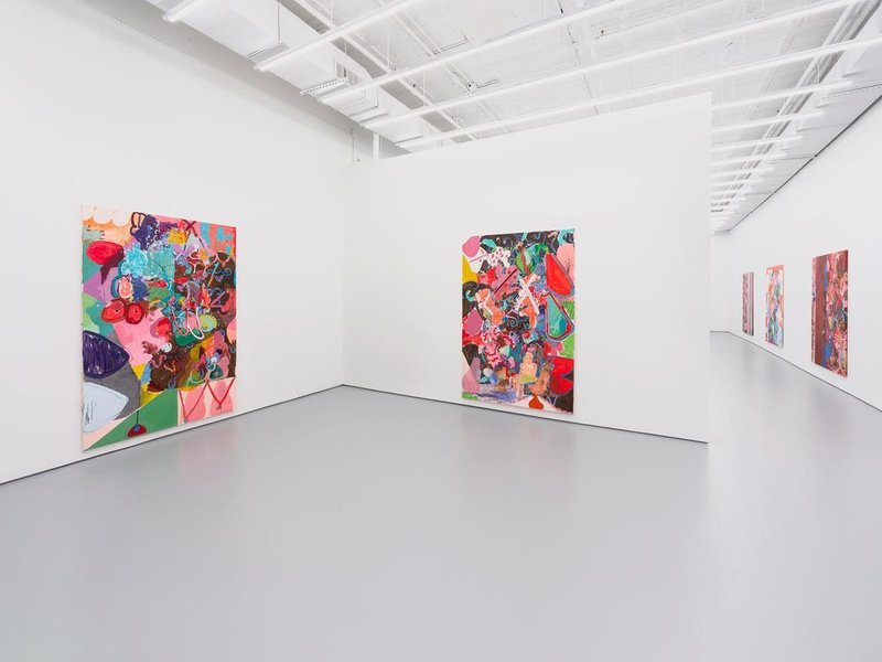 Installation view.