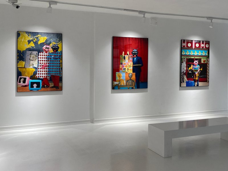 A Different Perspective, installation view