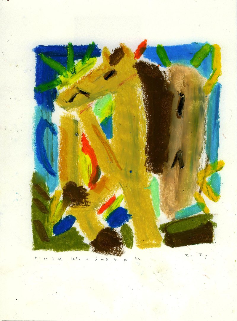 Amir Khojasteh, Try to catch the moon #6, 2020