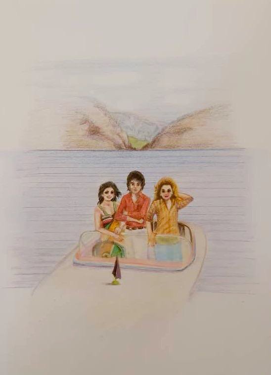 Marjan Saeidi, The Boat, 2020
