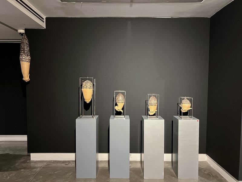 incomplete, installation view