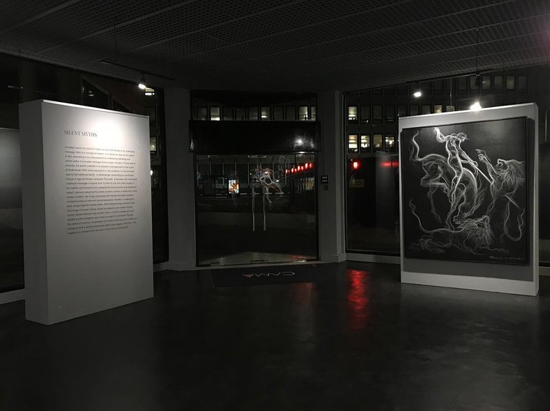 Silent Myths, installation view
