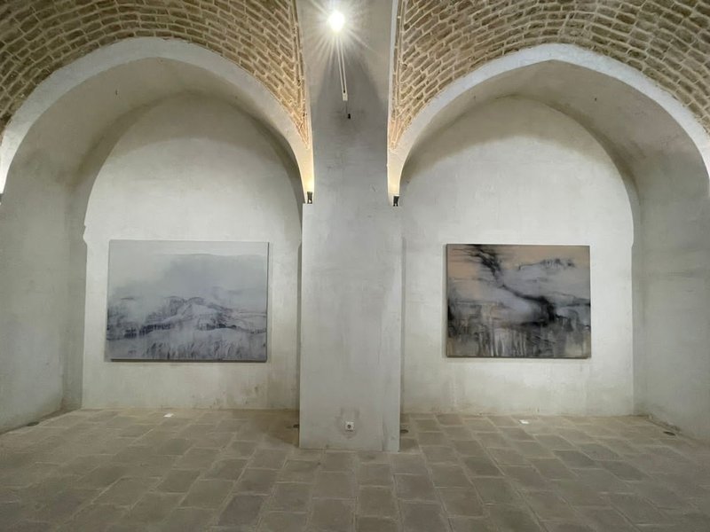 Installation view.