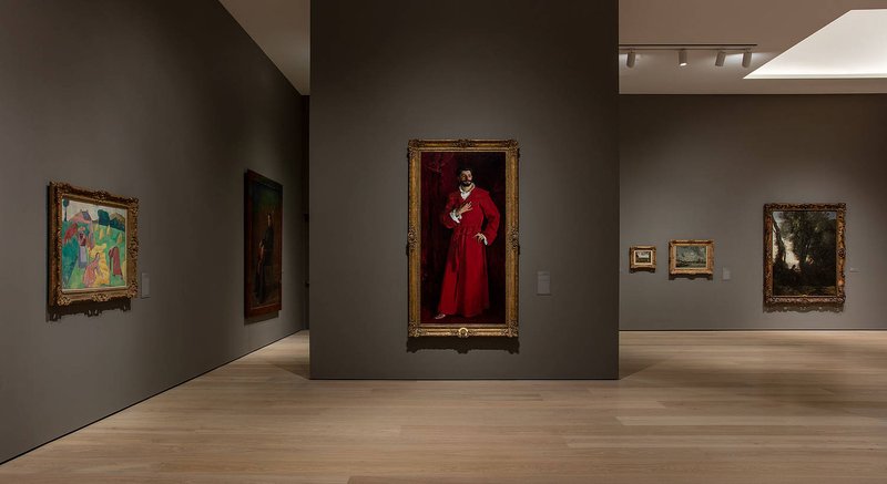 Installation view.