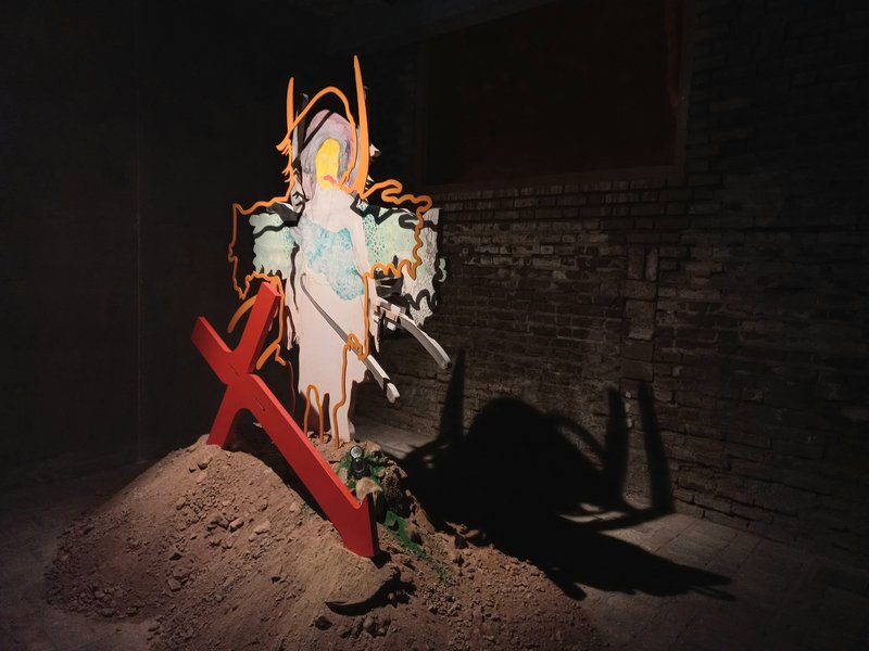 Solipsistic Night Visions, Observerless Observations, installation view