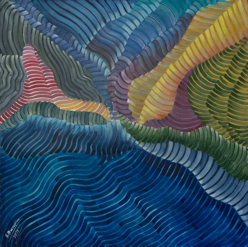 Seroj Barseghian, Wave Composition no. 3, 2021