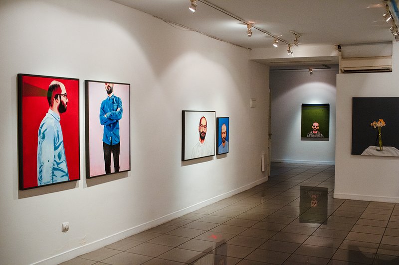 Cordon off (a place to be crowded out), installation view