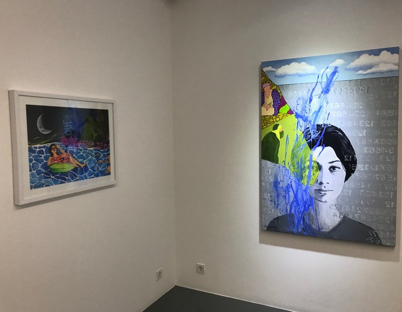 نقاب‌ها، نمای چیدمان