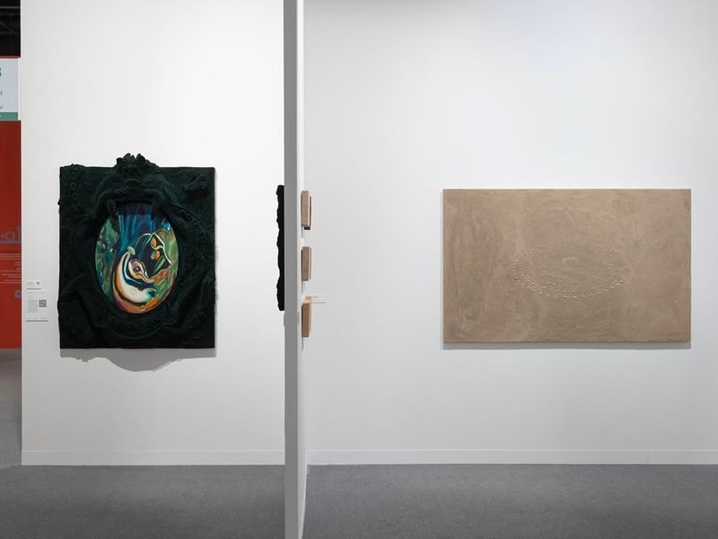 Installation view.