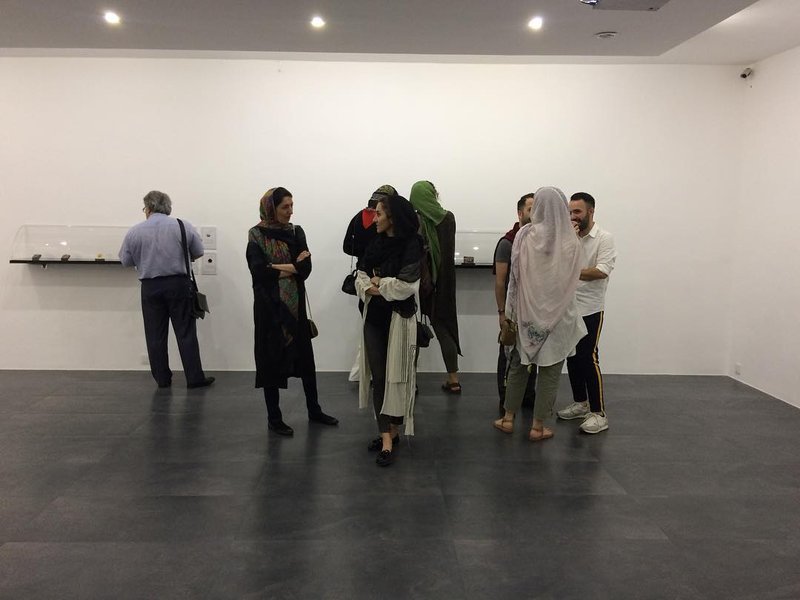 The Exhibition Of Selected Participants In Sohrab Medal Competition, installation view