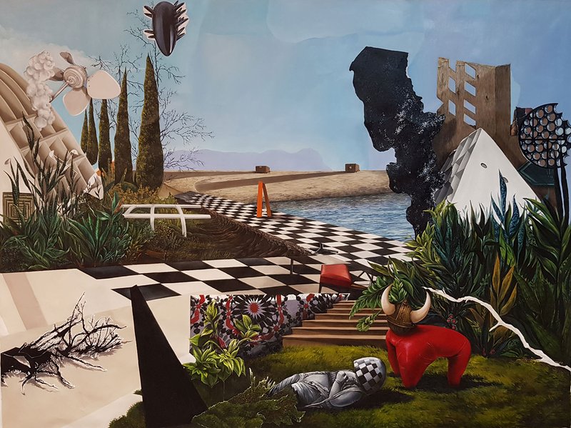Sanam Saye Afkan, The invention of solitude, 2018