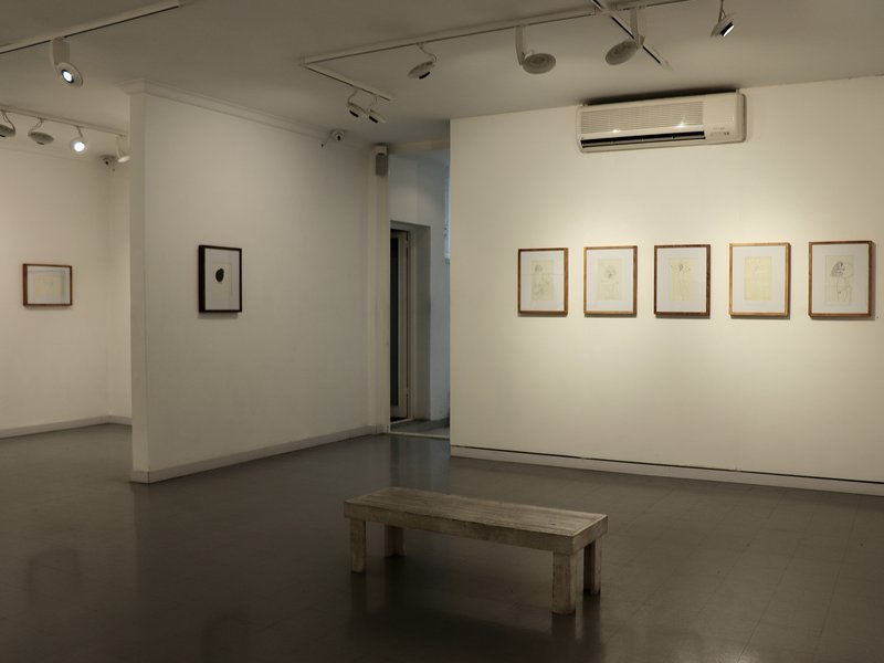 Installation view.