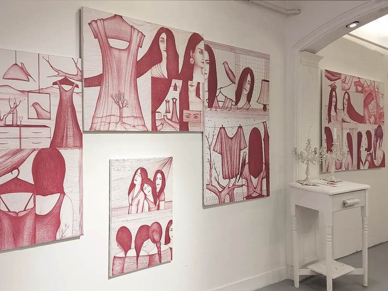 Clothes Hanger, installation view
