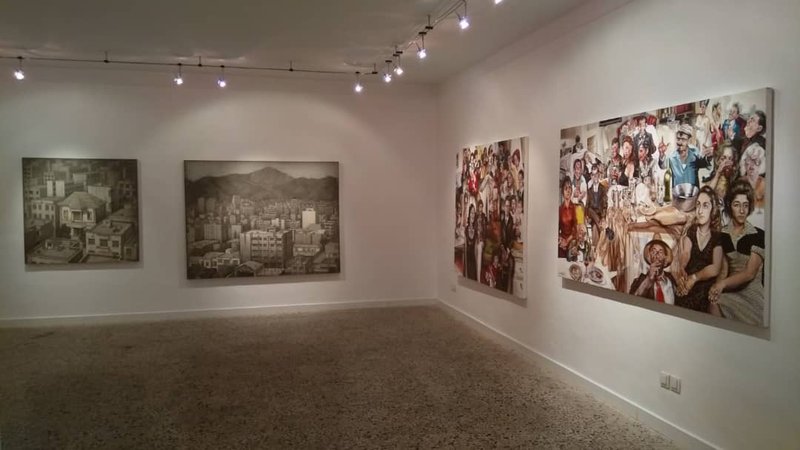 بایگانی اکنون، نمای چیدمان