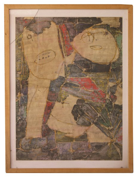 Charles Hossein Zenderoudi, Untitled, 1960
