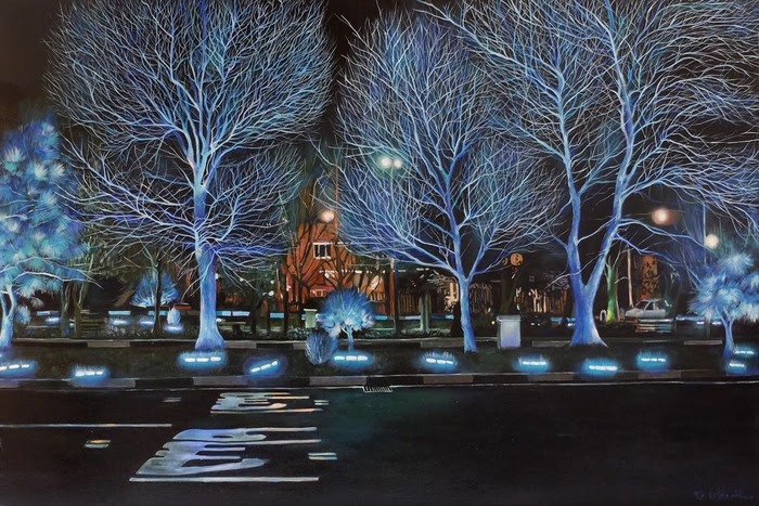 Samaneh Vafaeezadeh, Nocturnes, 2017