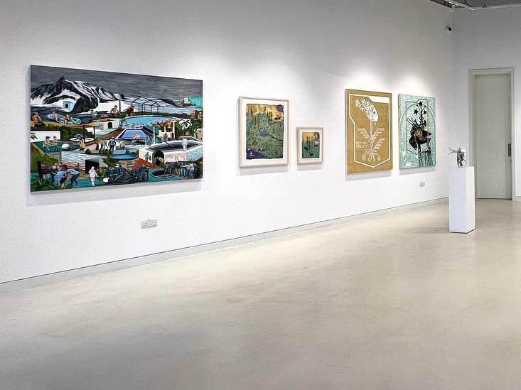 In Drought, Rhymes Blossom, installation view