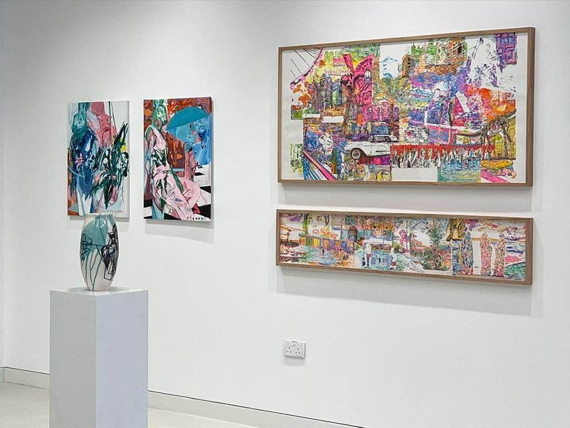 In Drought, Rhymes Blossom, installation view