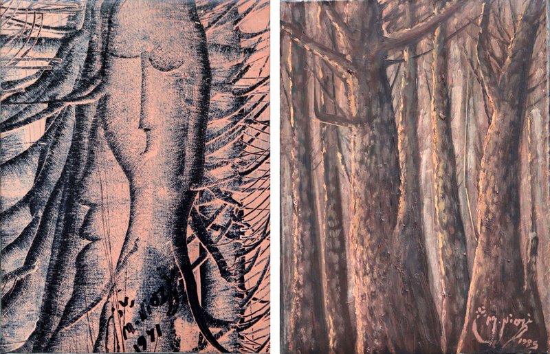 Manouchehr Niazi, Untitled, 1985
