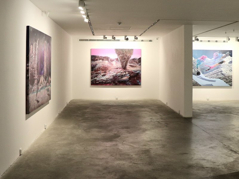 Phosphene Venus: Where The Sun Rises in The West and Sets in The East, installation view