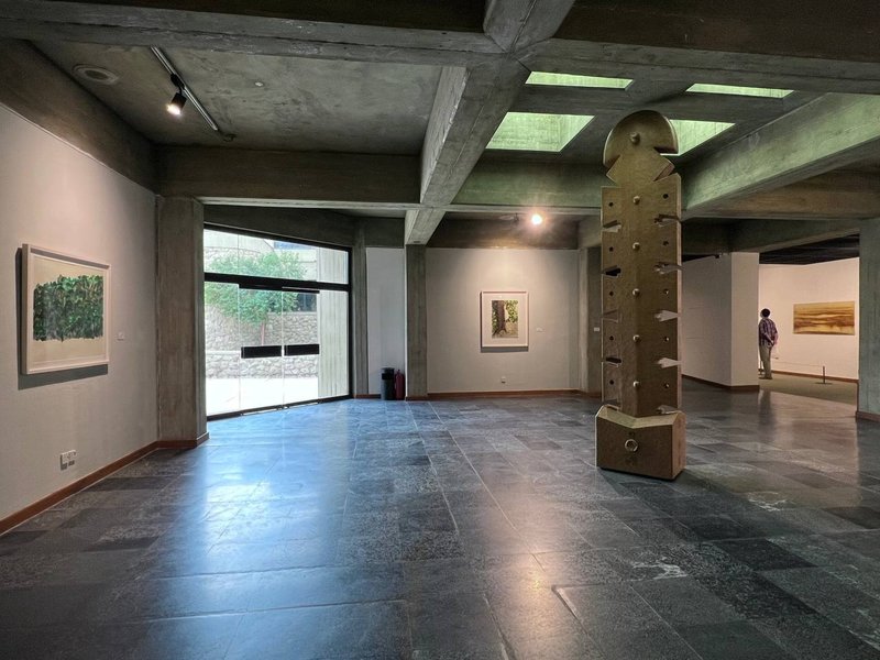 Above the Fields, Installation view.
