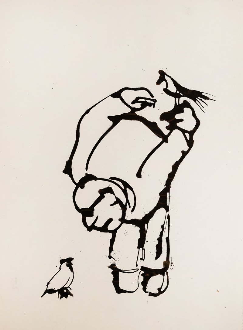 Alireza Espahbod, Untitled, 1972