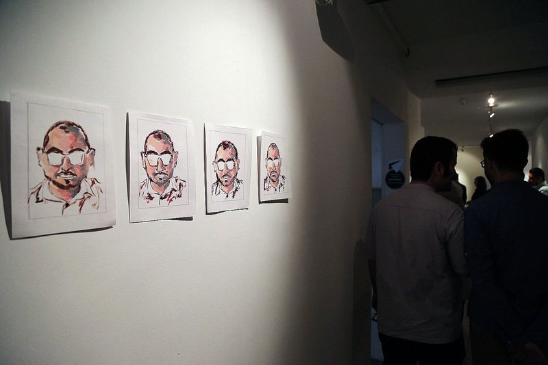 Zero and One, installation view