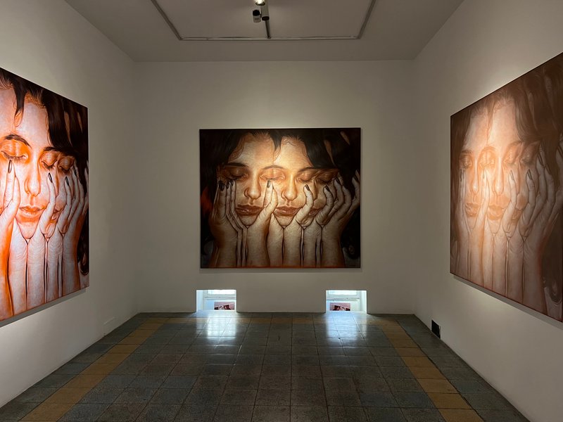 Kalanjar (Struggle), installation view