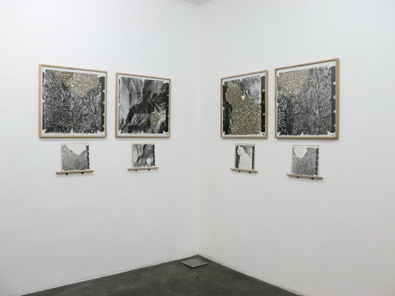 Hidden Curtains, Apparent Curtains, installation view
