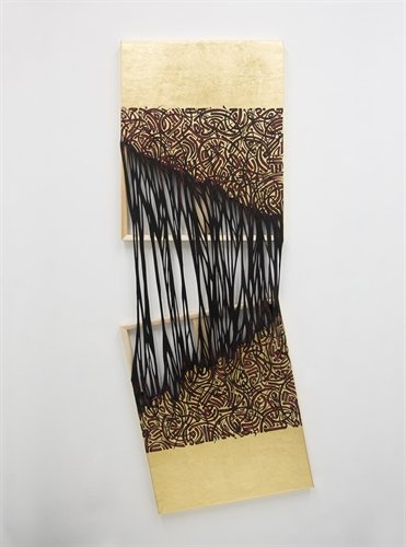 Sasan Nasernia, Viscous Script IV, 2018