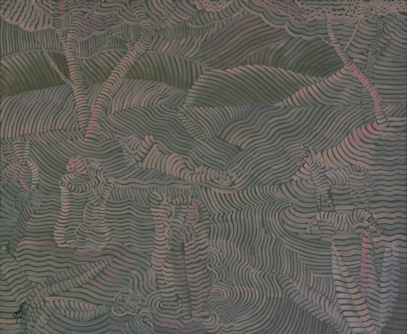 Seroj Barseghian, Pink Landscape, 2020