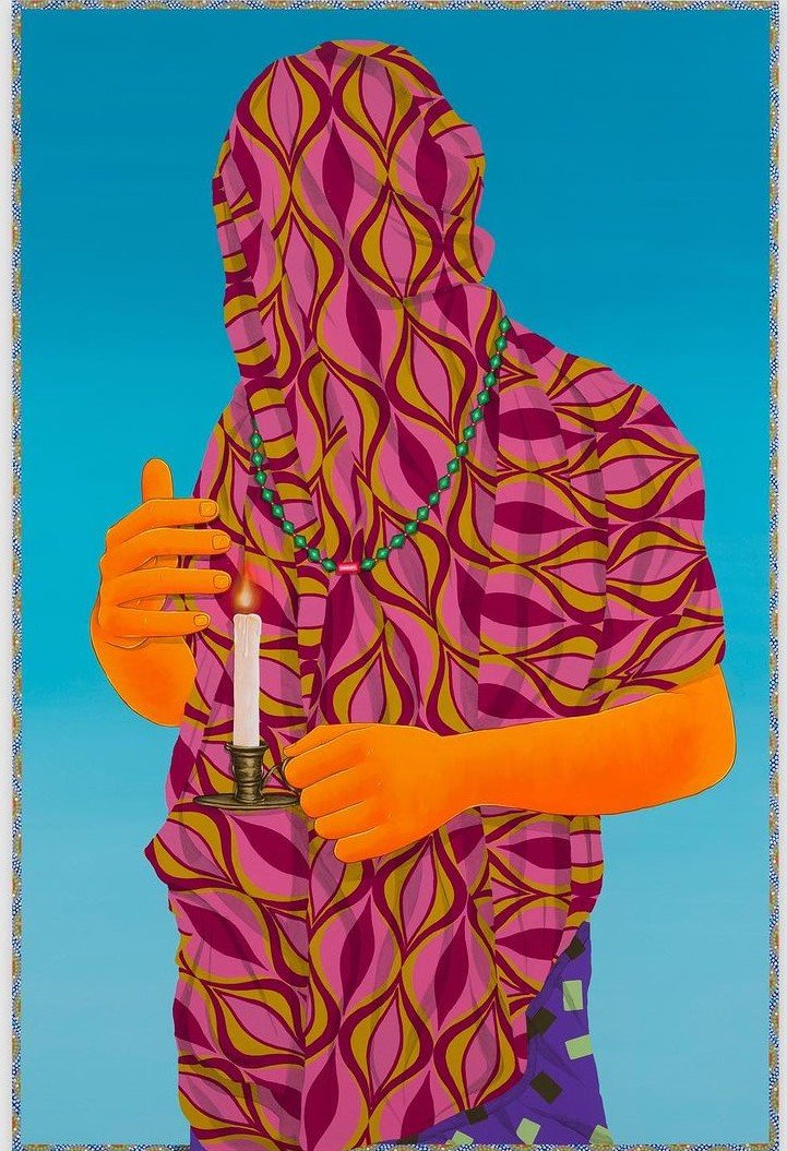 Amir H Fallah, a Light in the Dark, 2023