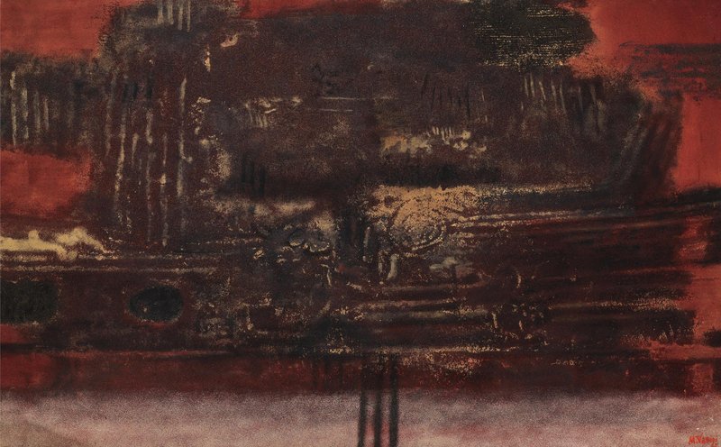Mohsen Vaziri Moghaddam, Red and Black, 1961