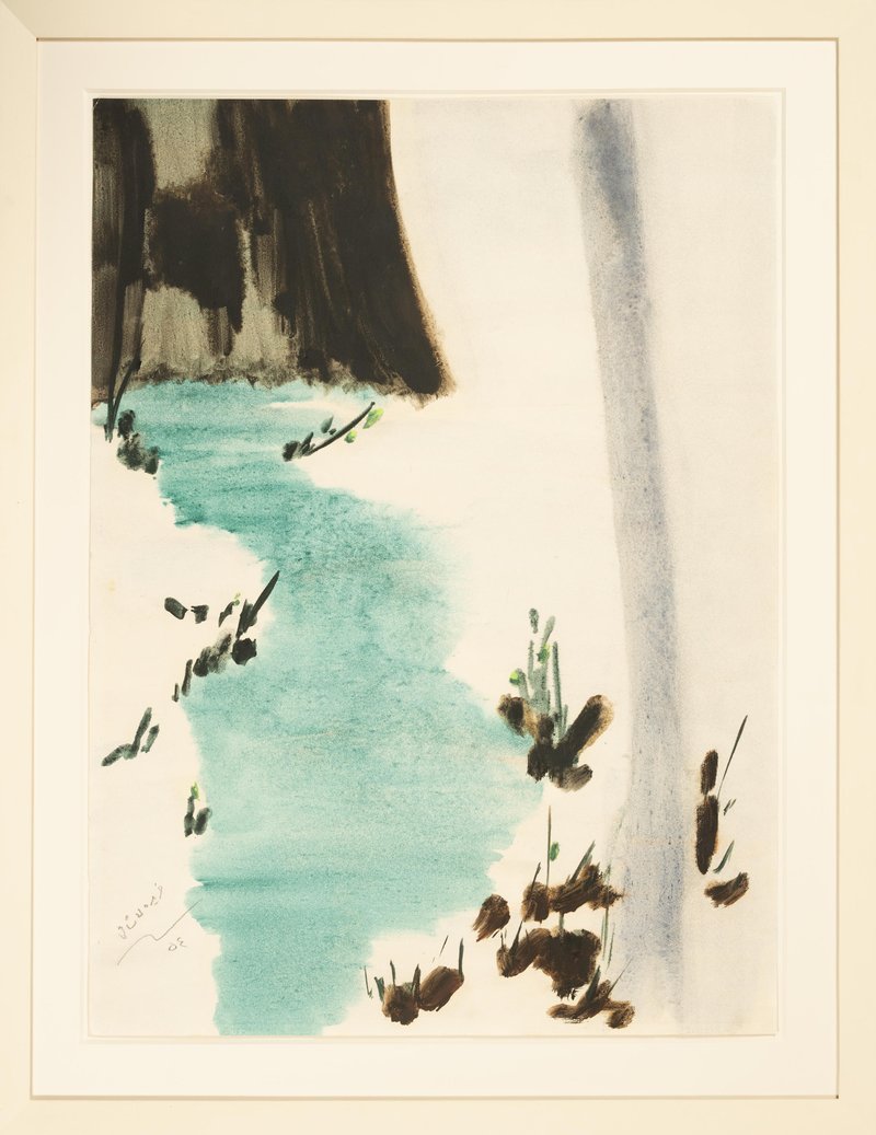 Farideh Lashai, The Forest, 1975