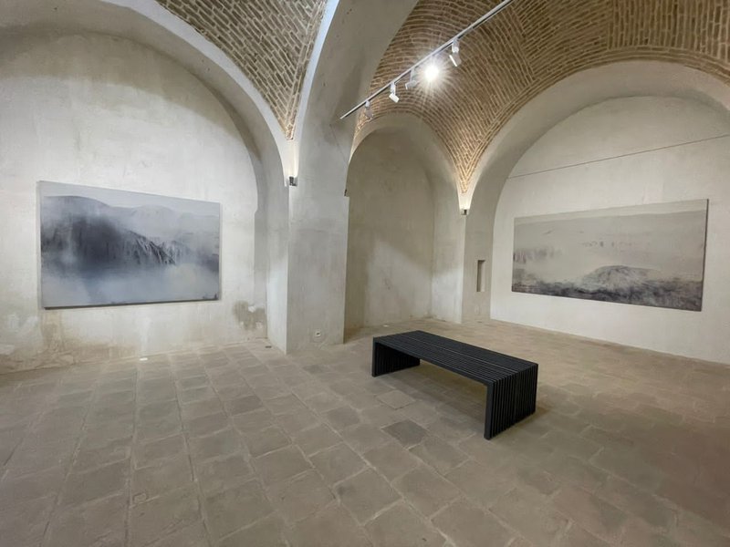 Installation view.