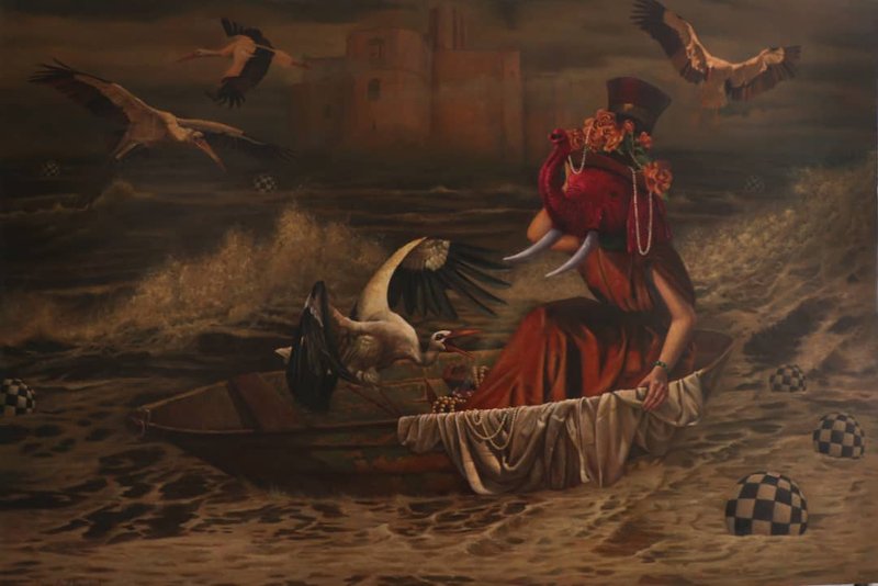 Barana Saadat, Untitled, 2018