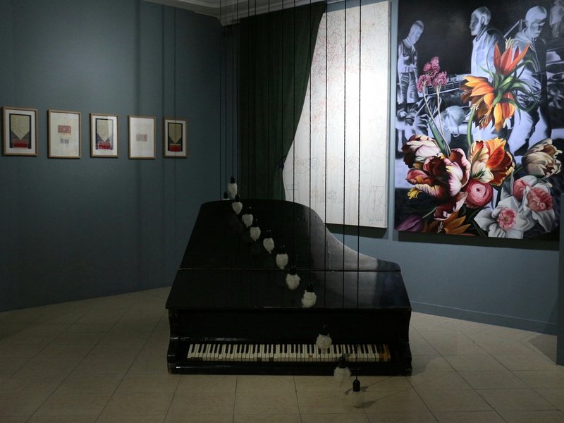 Who Created Winter?, Installation view.