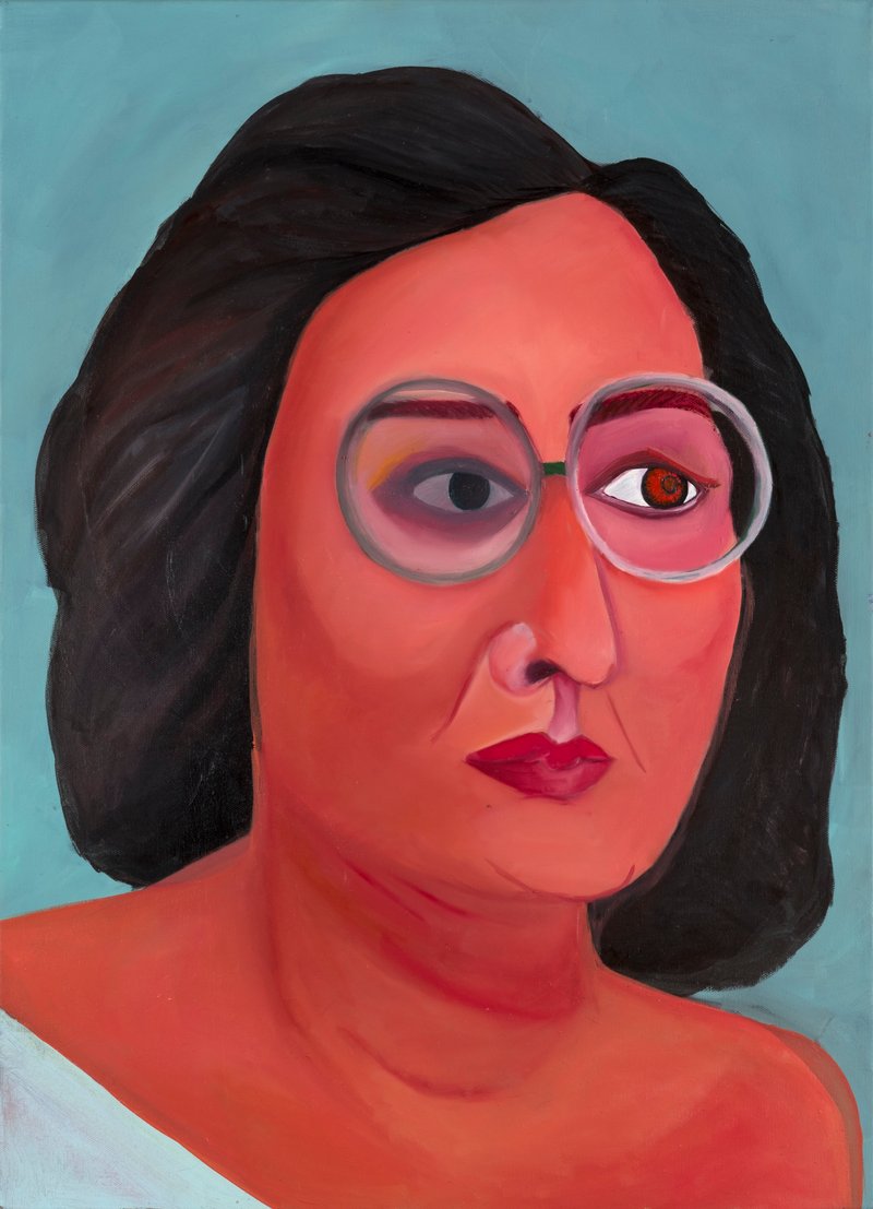 Azarakhsh Asgari, Self Portrait, 2021