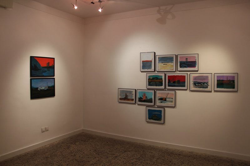 Romantic Structure, installation view