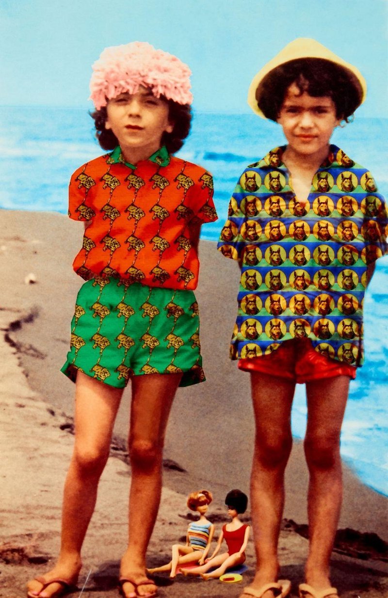 Malekeh Nayiny, Me and my cousin Fati, 2000